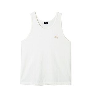 Vintage Sold Out Stussy Small Stock Pigment Dyed Tank Top NWT
